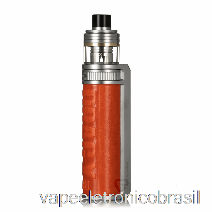 Vape Eletrônico Voopoo Drag X Pro 100w Starter Kit Califórnia Laranja